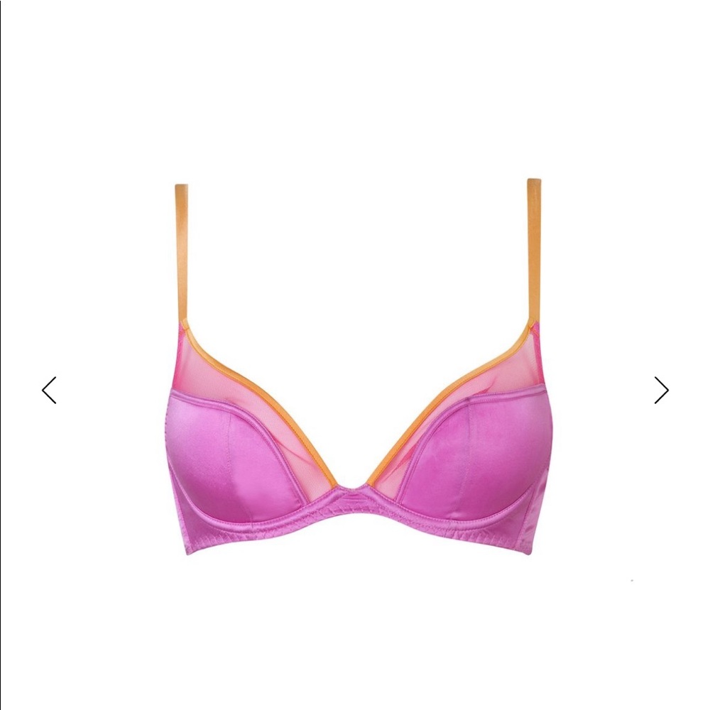 Agent Provocateur Viv Padded Plunge Underwired Bra